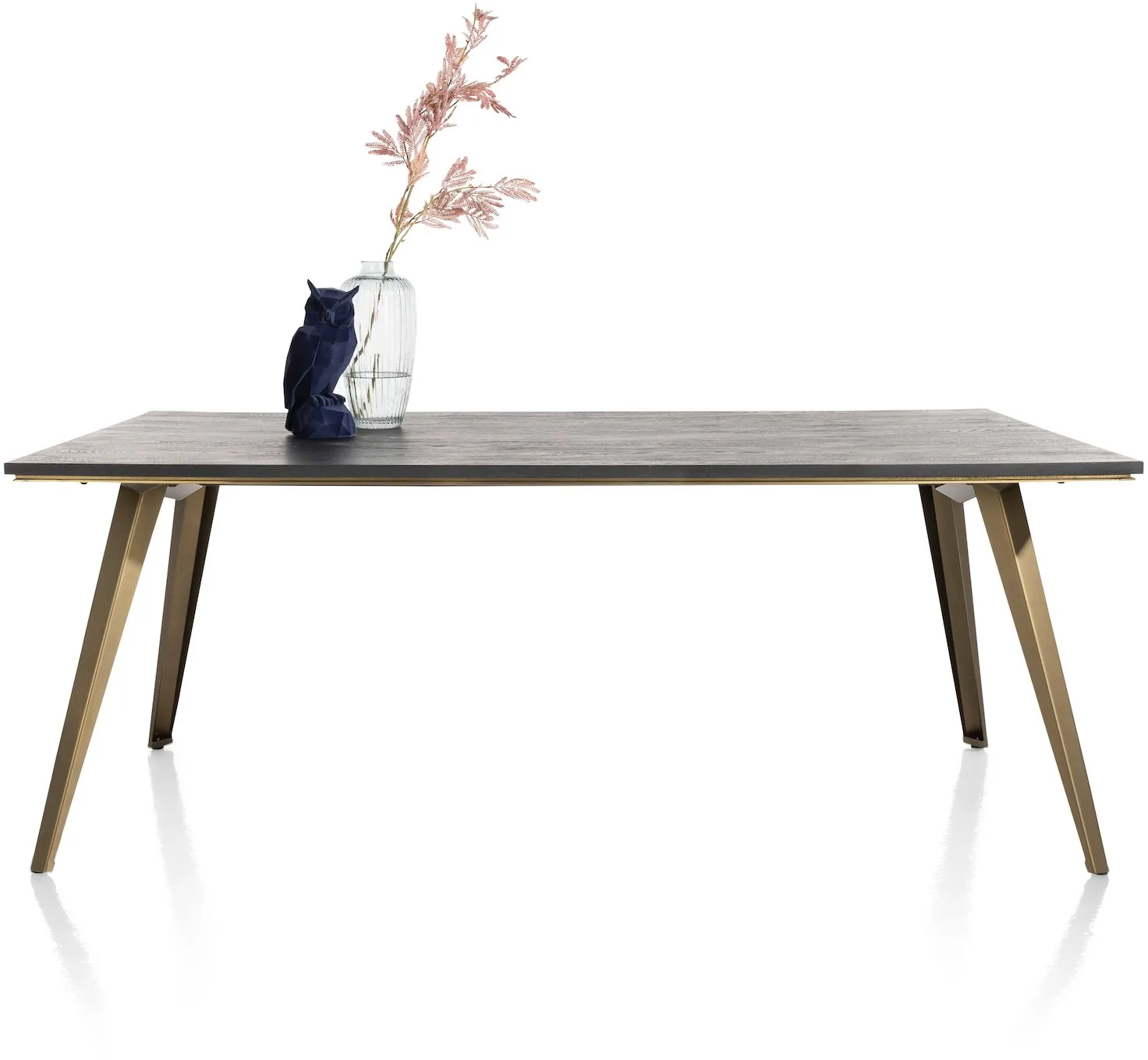 Stół dębowy antracyt City 230 cm